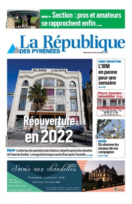 La République des Pyrénées N°20190704 du 04 juillet 2019 à télécharger sur iPad