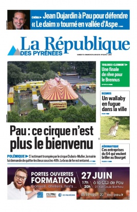 La République des Pyrénées N°20190615 du 15 juin 2019 à télécharger sur iPad