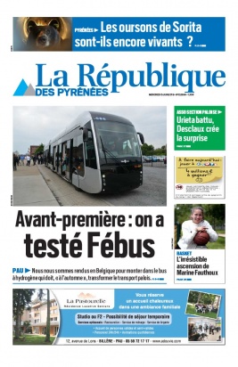 La République des Pyrénées N°22664 du 05 juin 2019 à télécharger sur iPad