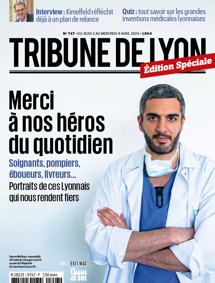 Tribune de Lyon 02 avril 2020 La Tribune de Lyon