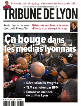 Tribune de Lyon N°677 du 29 novembre 2018 à télécharger sur iPad