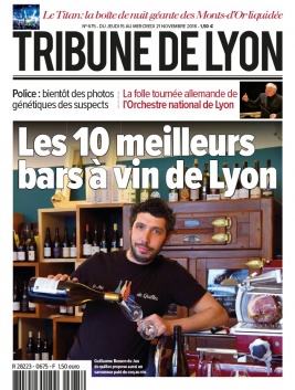 Tribune de Lyon N°675 du 15 novembre 2018 à télécharger sur iPad