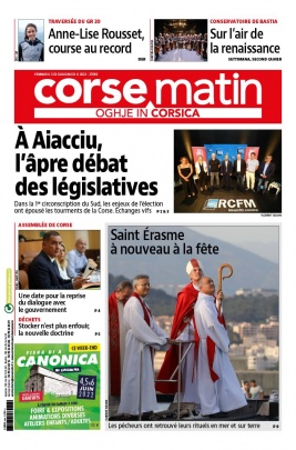 Corse Matin N°27083 du 03 juin 2022 à télécharger sur iPad