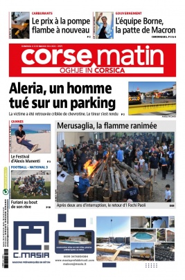 Corse Matin N°27071 du 22 mai 2022 à télécharger sur iPad