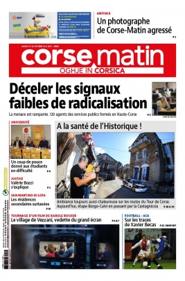 Corse Matin N°26847 du 07 octobre 2021 à télécharger sur iPad