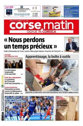 Corse Matin N°26839 du 29 septembre 2021 à télécharger sur iPad