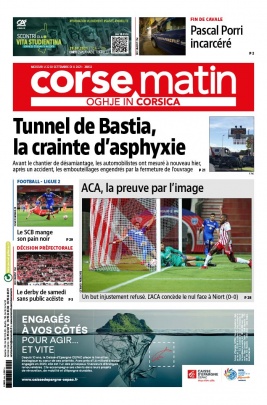 Corse Matin N°26832 du 22 septembre 2021 à télécharger sur iPad