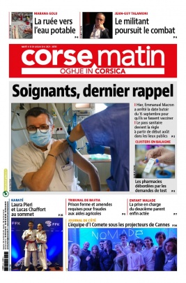 Corse Matin N°26761 du 13 juillet 2021 à télécharger sur iPad