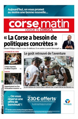 Corse Matin N°26725 du 07 juin 2021 à télécharger sur iPad
