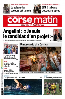 Corse Matin N°26720 du 02 juin 2021 à télécharger sur iPad