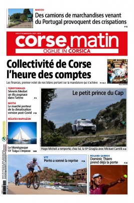 Corse Matin N°26718 du 31 mai 2021 à télécharger sur iPad
