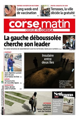 Corse Matin N Du 14 Mai 21 A Telecharger Sur Ipad