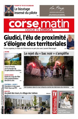 Corse Matin N°26695 du 08 mai 2021 à télécharger sur iPad
