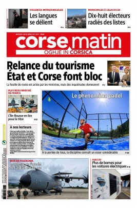 Corse Matin N°26686 du 28 avril 2021 à télécharger sur iPad