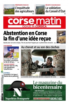 Corse Matin N°26681 du 23 avril 2021 à télécharger sur iPad