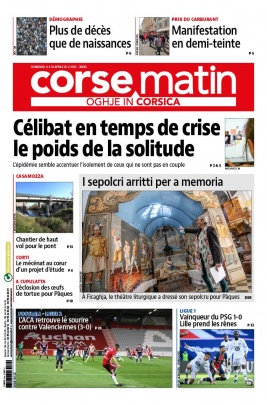 Corse Matin N°26662 du 04 avril 2021 à télécharger sur iPad