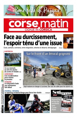 Corse Matin N°26660 du 02 avril 2021 à télécharger sur iPad