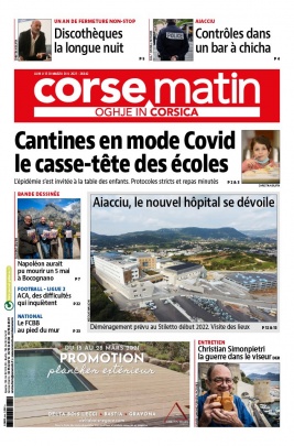 Corse Matin N°26642 du 15 mars 2021 à télécharger sur iPad
