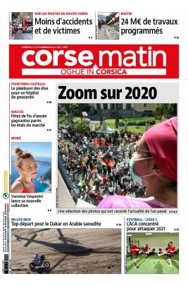 Corse Matin N°26571 du 03 janvier 2021 à télécharger sur iPad
