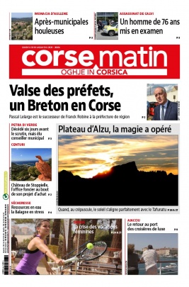 Corse Matin N°26414 du 30 juillet 2020 à télécharger sur iPad
