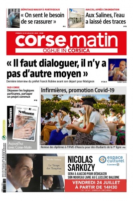 Corse Matin N°26408 du 24 juillet 2020 à télécharger sur iPad