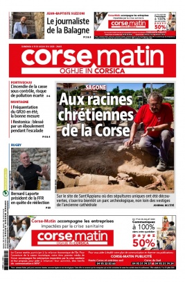 Corse Matin N°26403 du 19 juillet 2020 à télécharger sur iPad