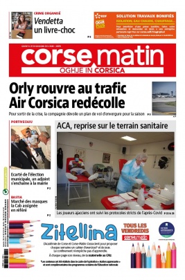 Corse Matin N°26379 du 25 juin 2020 à télécharger sur iPad