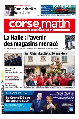 Corse Matin N°26375 du 21 juin 2020 à télécharger sur iPad