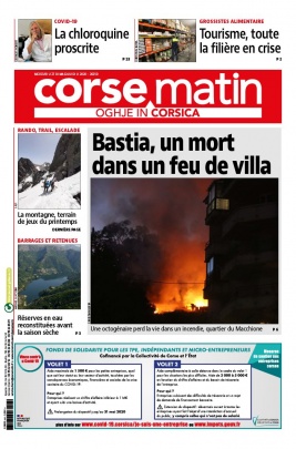 Corse Matin N°26350 du 27 mai 2020 à télécharger sur iPad