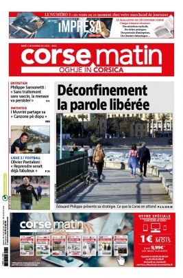 Corse Matin N°26322 du 28 avril 2020 à télécharger sur iPad
