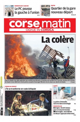 Corse Matin N°26133 du 22 octobre 2019 à télécharger sur iPad