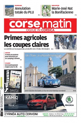 Corse Matin N°26122 du 11 octobre 2019 à télécharger sur iPad
