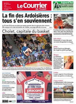 Lisez Le Courrier de L'Ouest - Cholet du 29 mars 2024 sur ePresse.fr