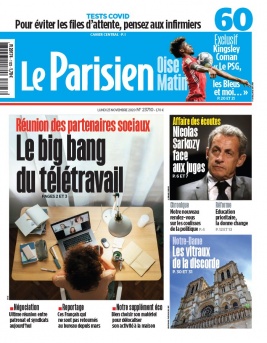 Le Parisien N°20201123 du 23 novembre 2020 à télécharger sur iPad