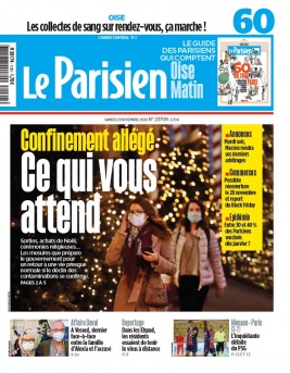 Le Parisien N°20201121 du 21 novembre 2020 à télécharger sur iPad