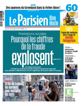 Le Parisien N°20200909 du 09 septembre 2020 à télécharger sur iPad