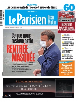 Le Parisien N°20200825 du 25 août 2020 à télécharger sur iPad
