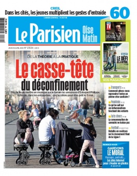 Le Parisien N°20200430 du 30 avril 2020 à télécharger sur iPad