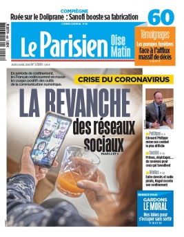 Le Parisien N°20200402 du 02 avril 2020 à télécharger sur iPad