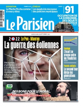 Le Parisien N°20220416 du 16 avril 2022 à télécharger sur iPad