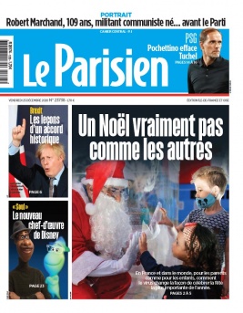 Le Parisien N°20201225 du 25 décembre 2020 à télécharger sur iPad