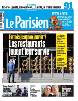Le Parisien N°20201118 du 18 novembre 2020 à télécharger sur iPad