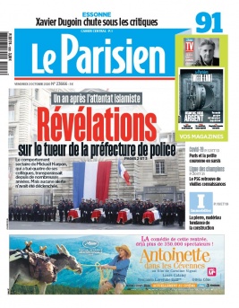 Le Parisien N°20201002 du 02 octobre 2020 à télécharger sur iPad