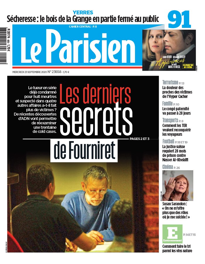 Le Parisien 23 septembre 2020 Le Parisien N°20200923 du 23 septembre 2020 à télécharger sur iPad