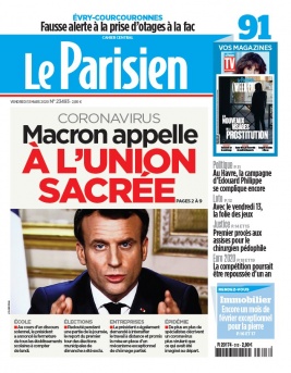 Le Parisien N°20200313 du 13 mars 2020 à télécharger sur iPad