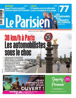Le Parisien N°20210710 du 10 juillet 2021 à télécharger sur iPad
