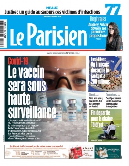 Le Parisien N°20201212 du 12 décembre 2020 à télécharger sur iPad