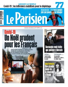 Le Parisien 02 décembre 2020 Le Parisien N°20201202 du 02 décembre 2020 à télécharger sur iPad