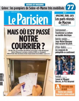 Le Parisien N°20190827 du 27 août 2019 à télécharger sur iPad