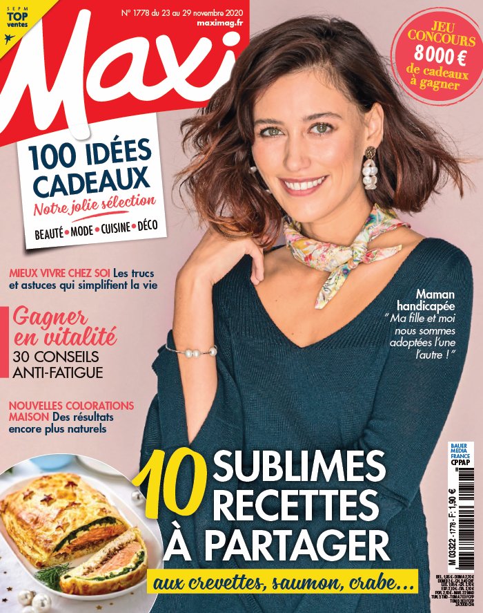 Maxi 23 novembre 2020 Abonnement à Maxi Pas Cher avec le BOUQUET ePresse.fr
